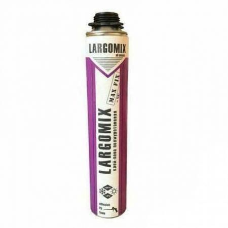 Клей-пена монтажная LARGOMIX Max Fix  820 мл