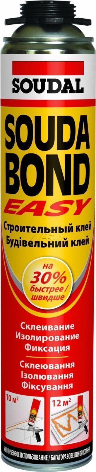Клей-пена монтажная SOUDAL Soudabond Easy 750 мл