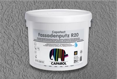 Декоративная штукатурка фасадная дисперсионная CAPATECT Fassadenputz
